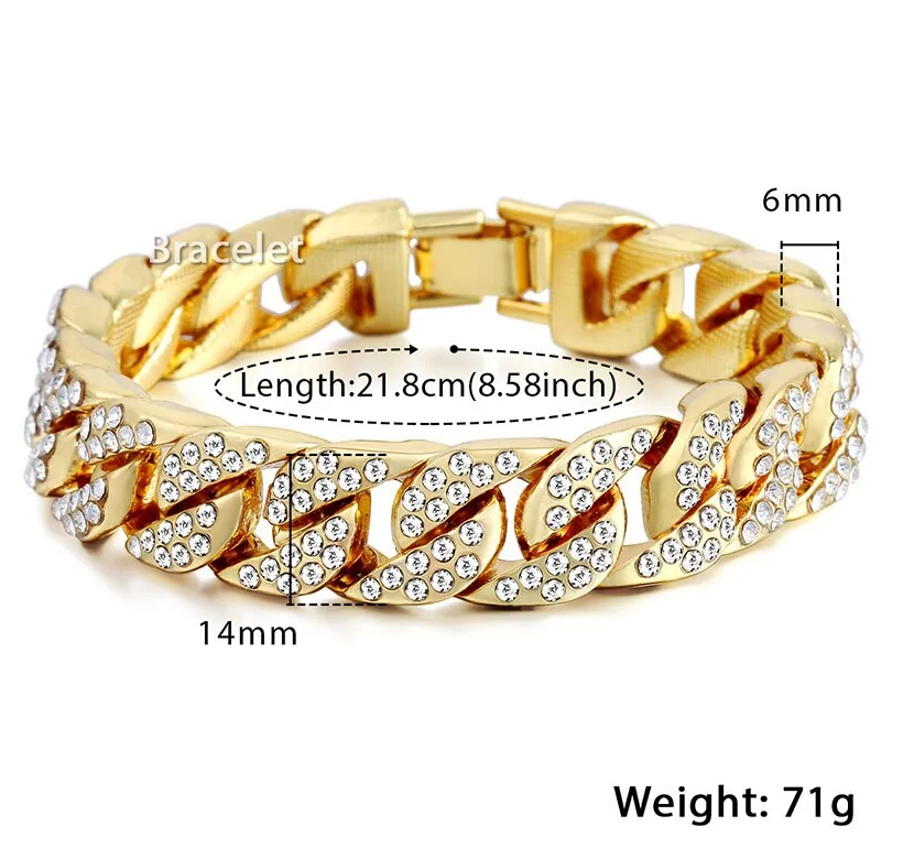 Cuban Braid Bracelet For Men