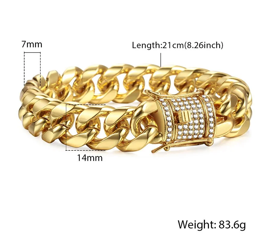 Cuban Braid Bracelet For Men