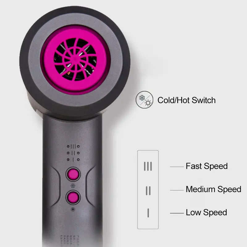 Wireless Rechargeable Hair Dryer